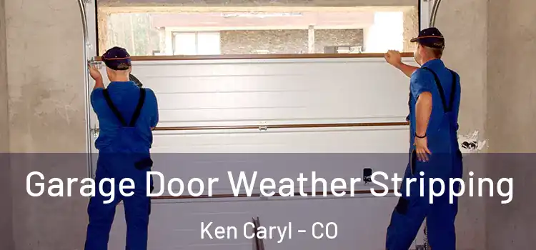  Garage Door Weather Stripping Ken Caryl - CO