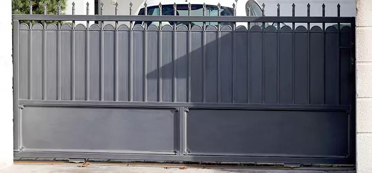Metal Driveway Gate Installation Ken Caryl