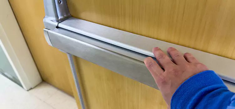 Installing a Push Bar on a Door Ken Caryl
