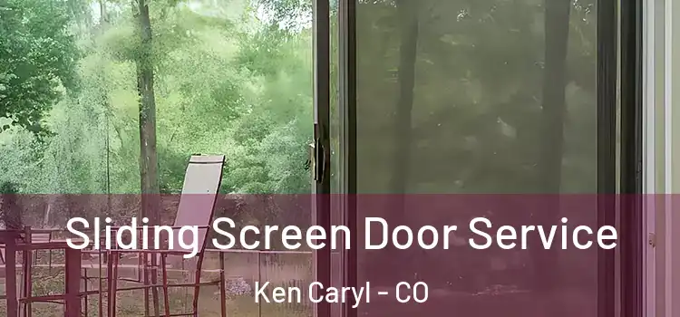  Sliding Screen Door Service Ken Caryl - CO