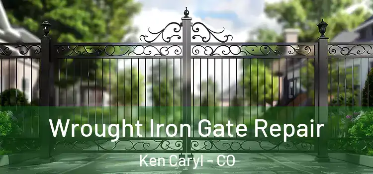 Wrought Iron Gate Repair Ken Caryl - CO